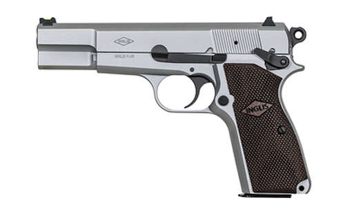 Handguns Inglis Manufacturing P 35 9mm INGLIS P-35 B 9MM 4.7" 15RD NICKEL • Model: P-35